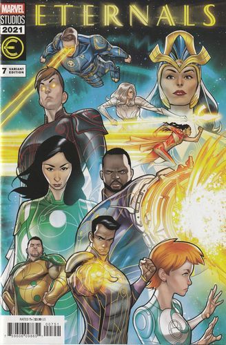 Eternals, Vol. 5 #7E Variant Clayton Henry Eternals MCU Phase 4 Cover