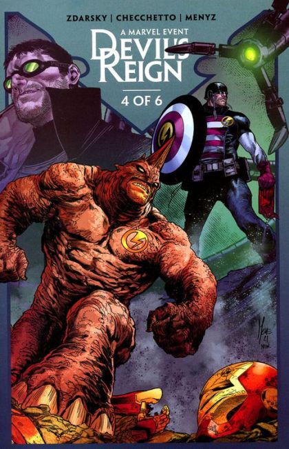 Devil's Reign, Vol. 1 #4A Regular Marco Checchetto Cover