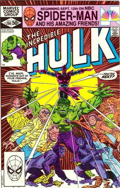 The Incredible Hulk, Vol. 1 #266A Direct Edition
