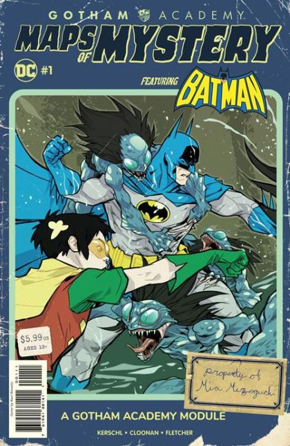 Gotham Academy: Maps of Mystery #1 Karl Kerschl Regular