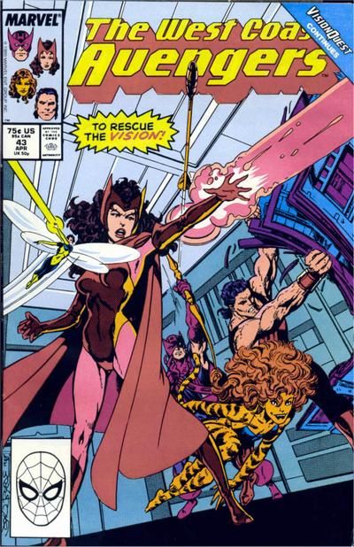 The West Coast Avengers, Vol. 2 #43A Direct Edition