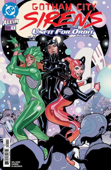 Gotham City Sirens: Unfit for Orbit #1A Terry Dodson Regular