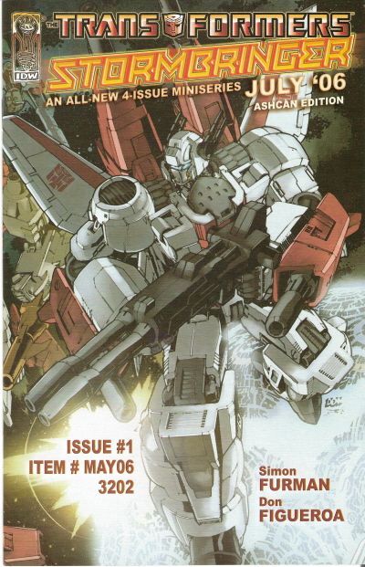 Transformers: Stormbringer #1C Aschan Edition
