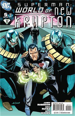 Superman: World of New Krypton #5B Tan Eng Huat Variant Cover