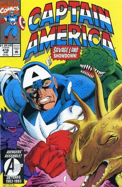 Captain America, Vol. 1 #416A Direct Edition
