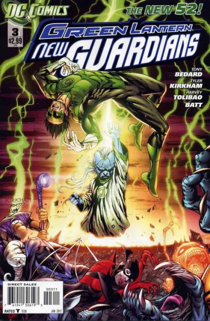Green Lantern: New Guardians #3A Tyler Kirkham Regular