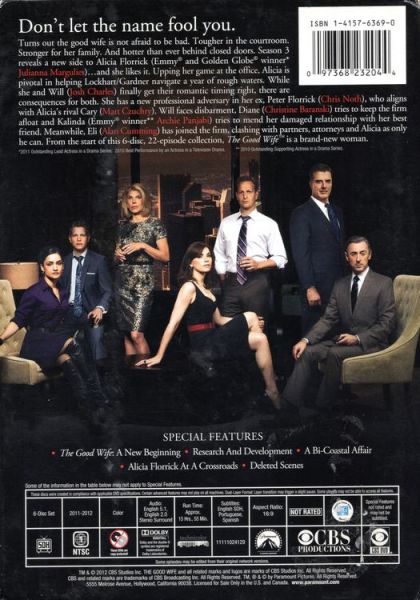 The Good Wife: Season 3 - DVD