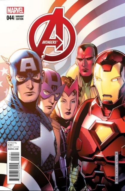 The Avengers, Vol. 5 #44D Jim Cheung End of an Era Variant