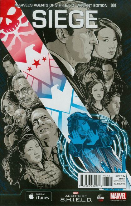 Siege, Vol. 2 #1B Joshua Budich 1:15 Marvel's Agents of SHIELD Cover