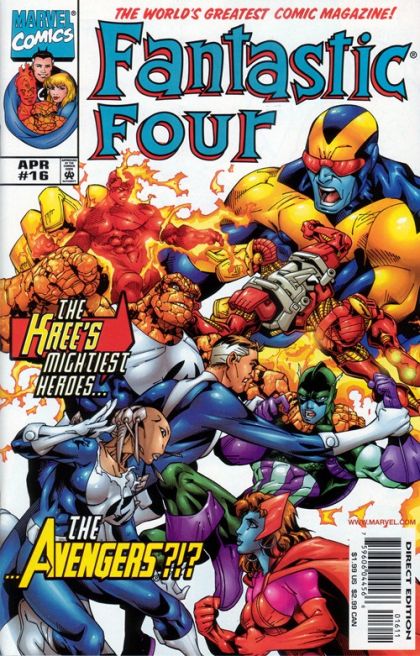 Fantastic Four, Vol. 3 #16A Direct Edition