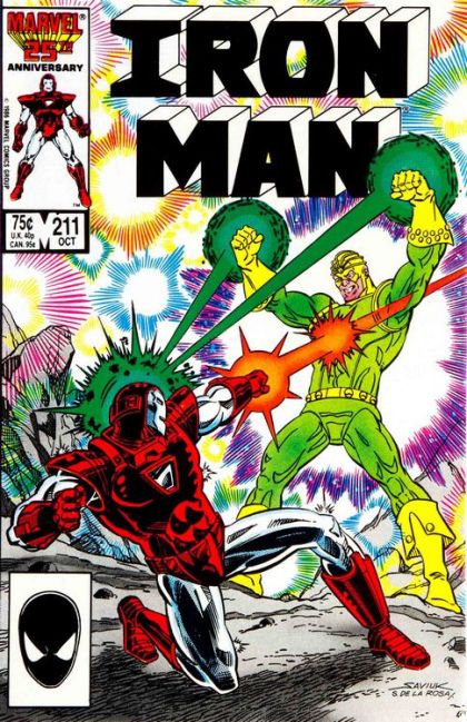 Iron Man, Vol. 1 #211A Direct Edition