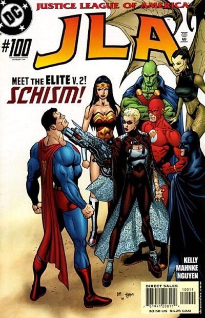 JLA #100A Direct Edition