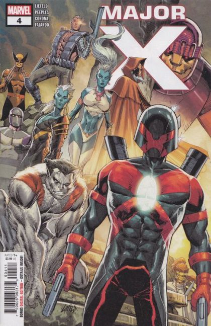 Major X, Vol. 1 #4A Regular Rob Liefeld Cover