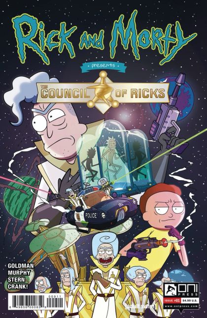 Rick and Morty Presents: The Council of Ricks #1A Philip Murphy Regular