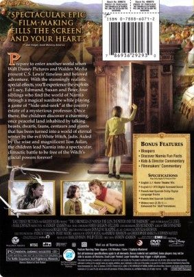 The Chronicles of Narnia: The Lion, the Witch and the Wardrobe (2005) - DVD