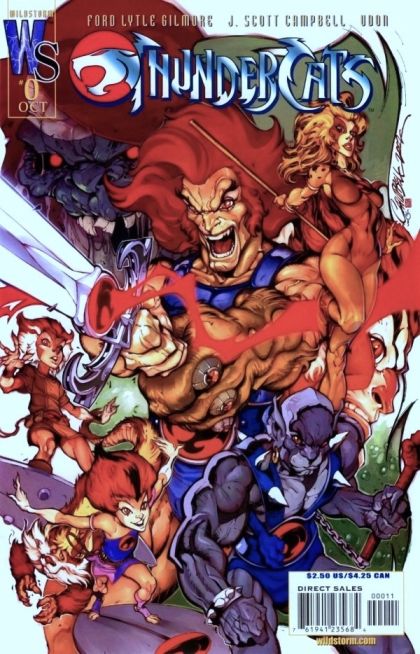 Thundercats (Wildstorm) #0 J. Scott Campbell Regular