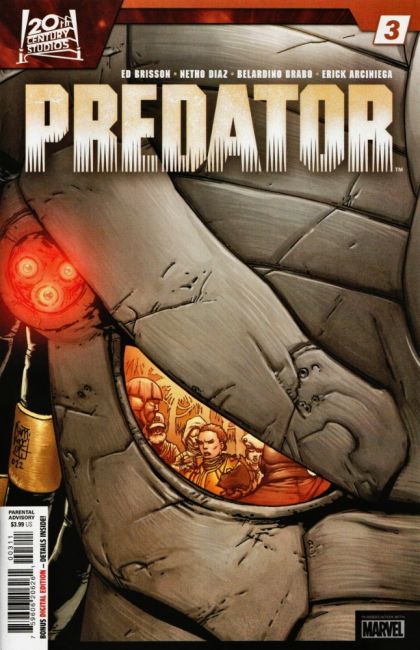 Predator (Marvel Comics), Vol. 2 #3A Giuseppe Camuncoli Regular