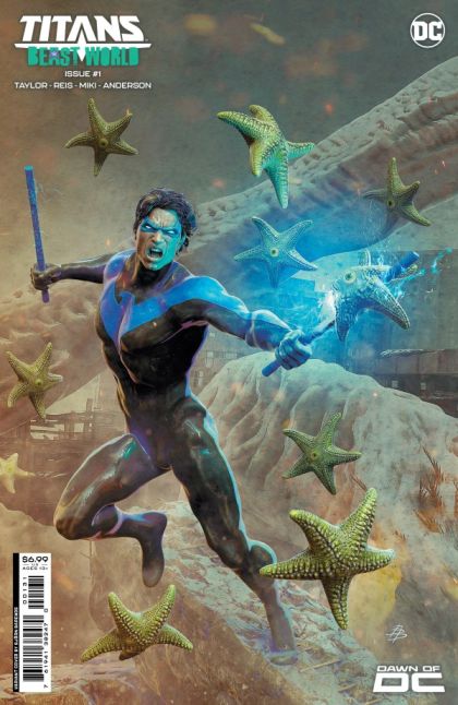 Titans: Beast World #1C Björn Barends Connecting Variant