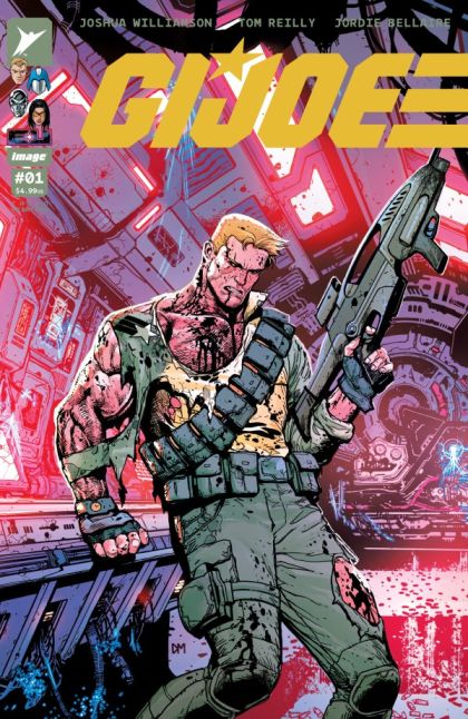G.I. Joe, Vol. 1 (Image) #1BN 3rd Printing Doug Mahnke Damaged Variant