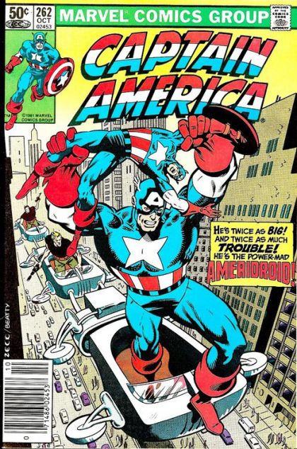 Captain America, Vol. 1 #262B Newsstand Edition