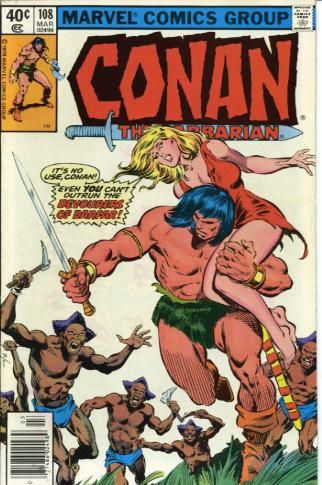 Conan the Barbarian, Vol. 1 #108B Newsstand Edition