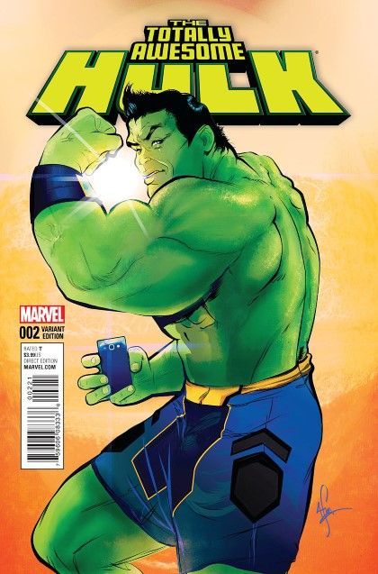 Totally Awesome Hulk #2B 1:25 Variant Cover