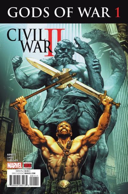 Civil War II: Gods Of War #1A Regular Jay Anacleto Cover