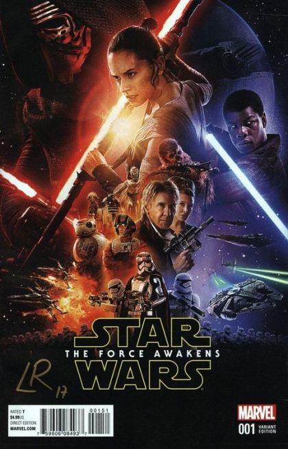 Star Wars: The Force Awakens #1E Movie Poster Incentive Variant (1:15)