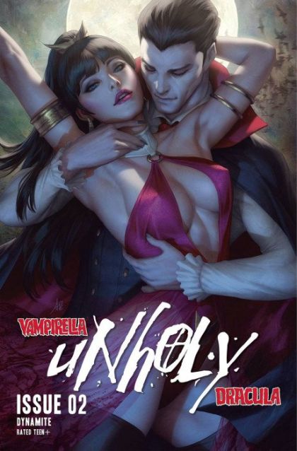 Vampirella / Dracula: Unholy #2D Stanley Artgerm Lau Variant