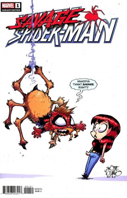 Savage Spider-Man #1E Skottie Young Cover
