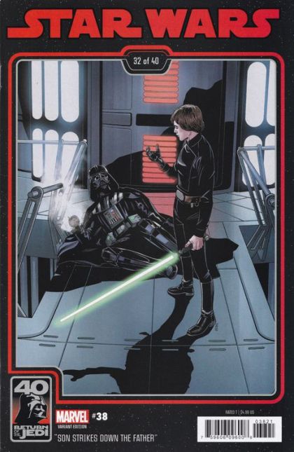 Star Wars, Vol. 3 (Marvel) #38B Chris Sprouse Return of the Jedi 40th Annivarsary Variant