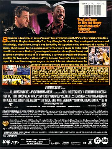 Showtime (2002) Special Edition - DVD