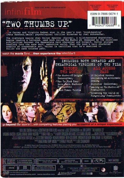 The Number 23 (2007) - DVD