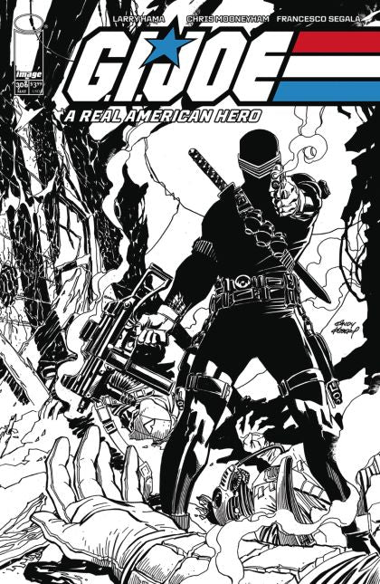 G.I. Joe: A Real American Hero 2023 (Image) #306B Andy Kubert B&W Variant