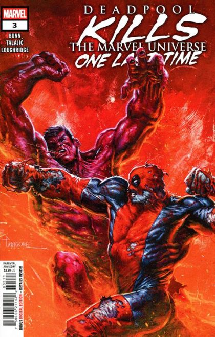 Deadpool Kills the Marvel Universe One Last Time #3A Davide Paratore Regular