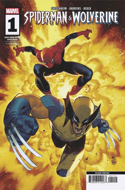 Spider-Man & Wolverine, Vol. 2 #1L 2nd Printing Dike Ruan