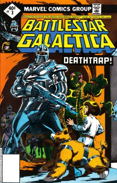Battlestar Galactica, Vol. 1 (Marvel Comics) #3A Whitman Variant