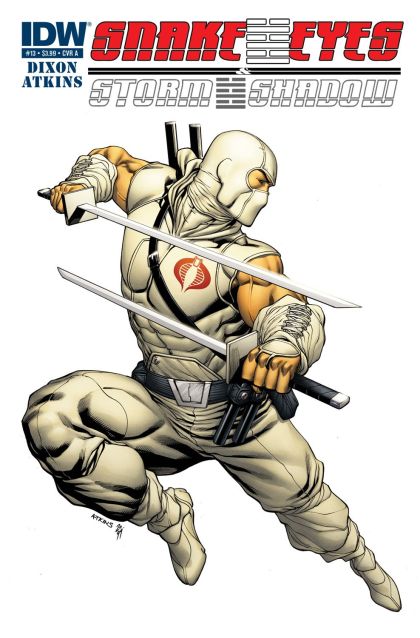 Snake Eyes (IDW) #13A Robert Atkins 'Storm Shadow' Cover