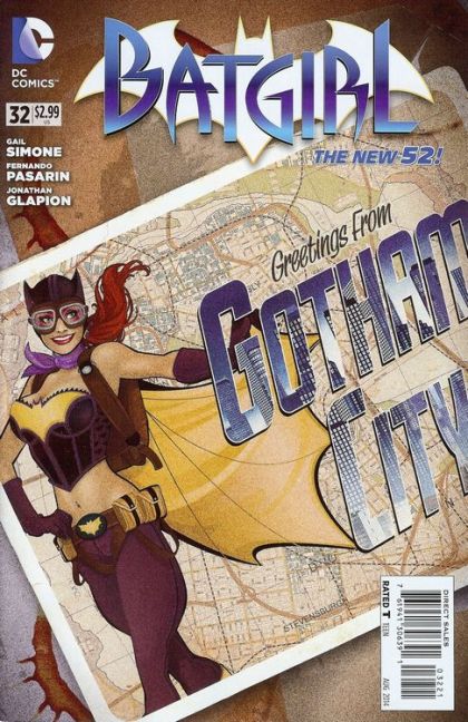 Batgirl, Vol. 4 #32B Bombshells Variant Cover