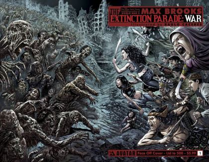 The Extinction Parade: War #1H Face Off Cover - Ltd to 500
