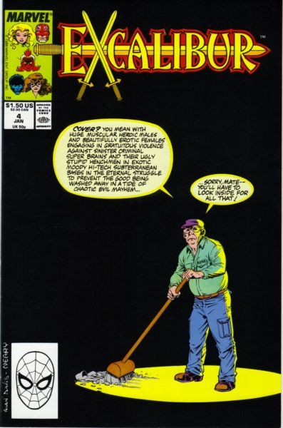 Excalibur, Vol. 1 #4A Direct Edition