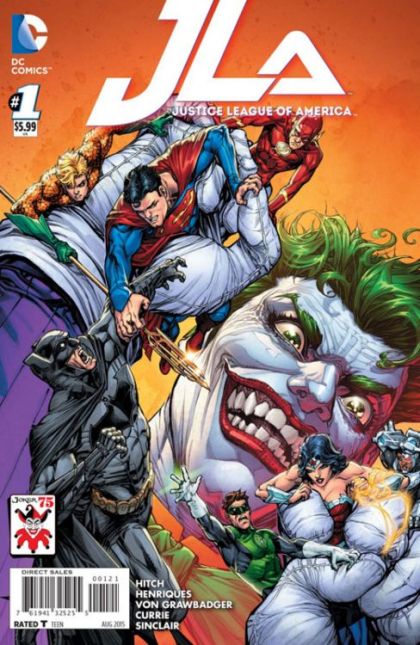 Justice League of America, Vol. 4 #1B Joker Anniversary Edition