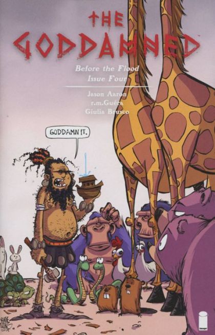 The Goddamned #4B Variant Skottie Young Cover