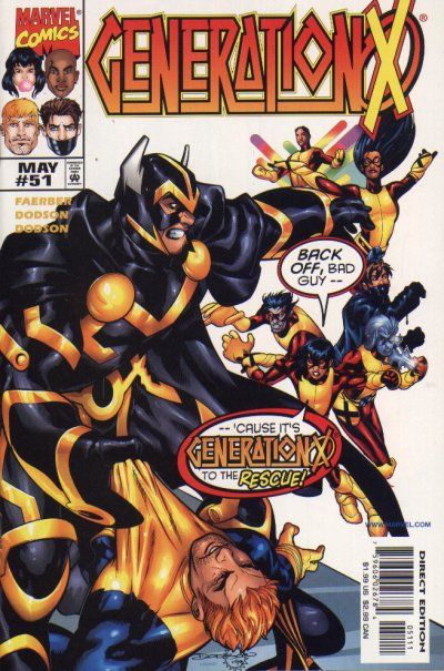 Generation X, Vol. 1 #51A Direct Edition
