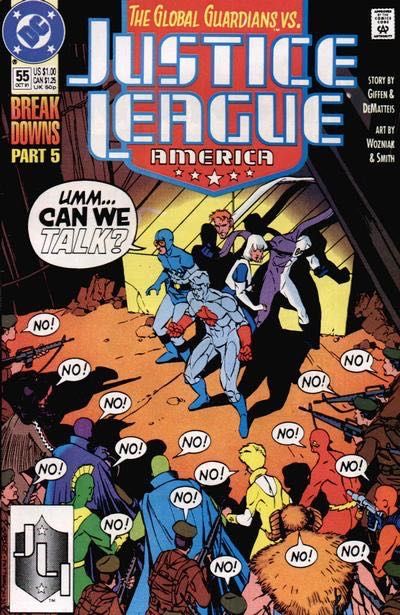 Justice League / International / America #55A Direct Edition