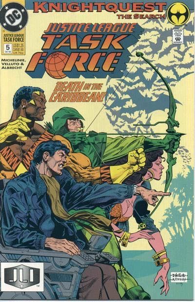 Justice League Task Force #5 Direct Edition