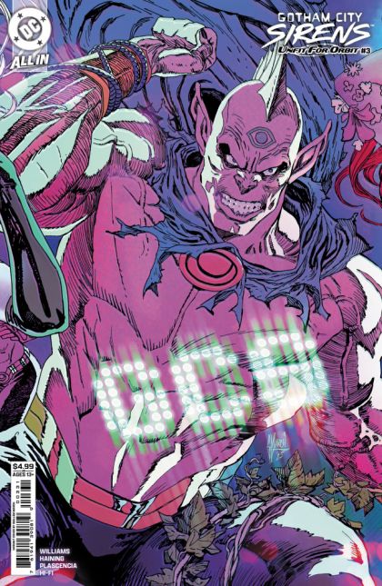 Gotham City Sirens: Unfit for Orbit #3C Guillem March Connecting Variant
