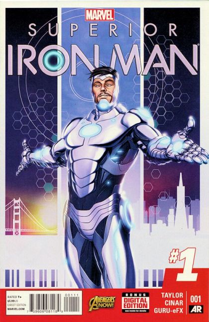 Superior Iron Man #1A Regular Mike Choi Cover