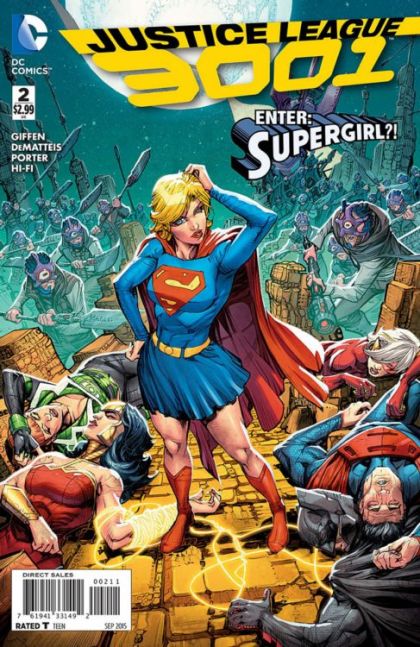 Justice League 3001 #2A Howard Porter Regular Cover