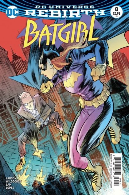 Batgirl, Vol. 5 #8B Variant Francis Manapul Cover